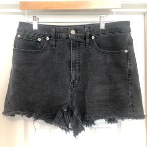 Madewell Lunar Wash Denim Women Shorts